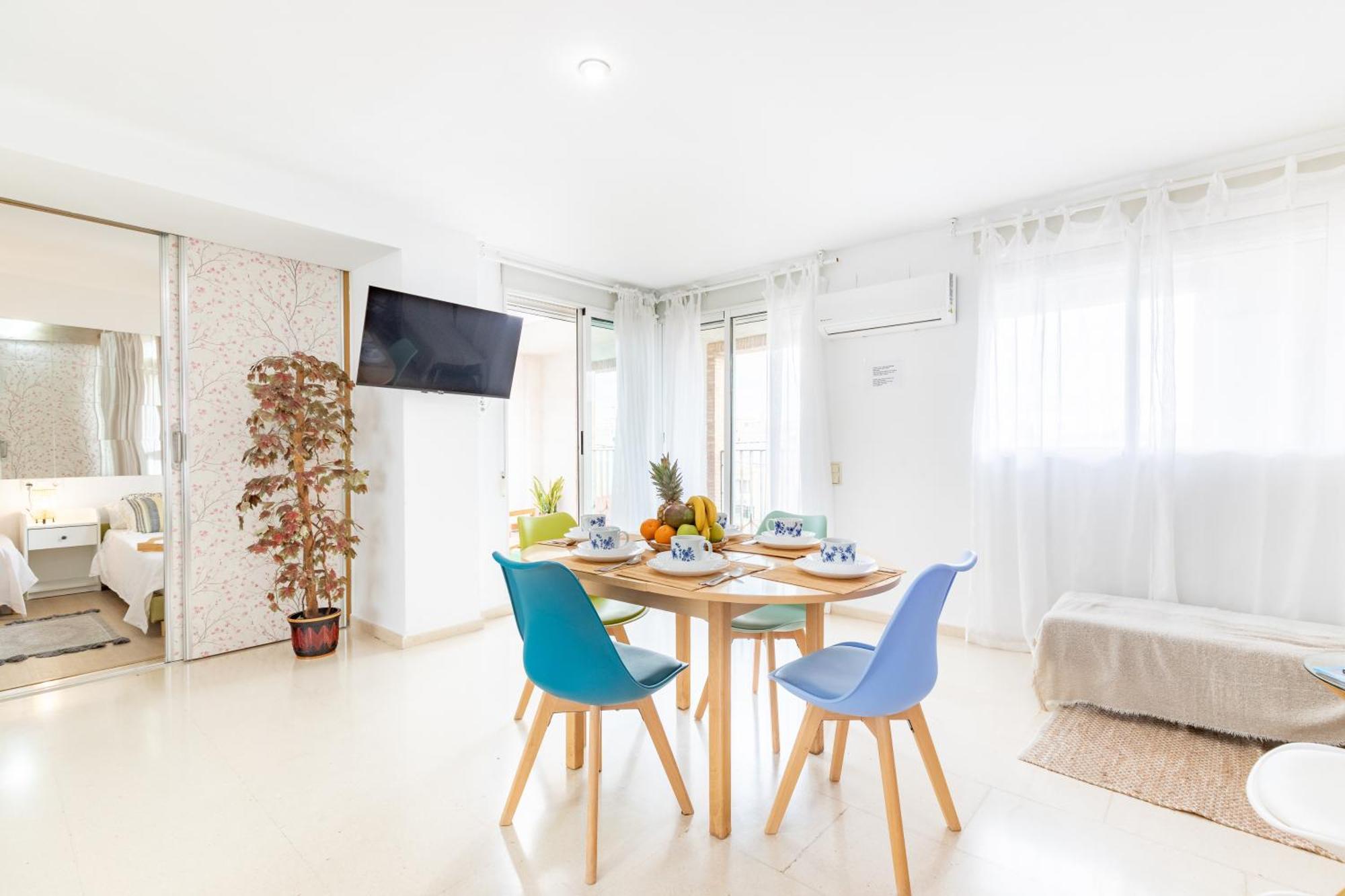 Penthouse Duplex In A 4 Floors Spanish House -8 Min To Center By Metro Valencia Exteriör bild